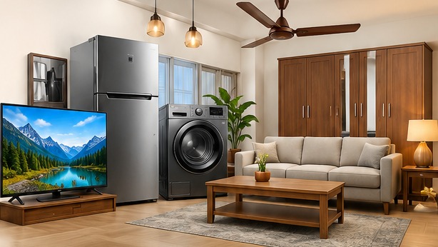 Electronics and home furniture selection